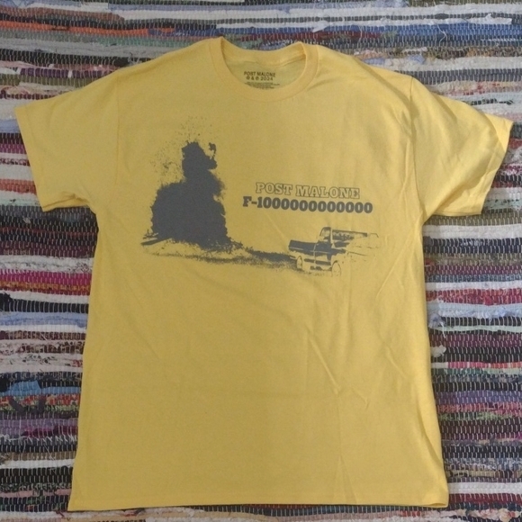 Posty Other - 2024 Post Malone F-1 Trillion Graphic Band Tee